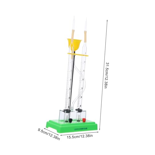 KICHOUSE Teaching Kit Water Electrolysis Machine for Chemistry Education Safe User-Friendly for Classroom Use