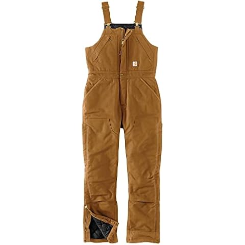 Carhartt Women's Insulated Duck Bib Overalls Cover