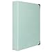 Woodmin 120 Pockets PU Leather Binder Coil Photo Album for 3-inch Fujifilm Instax Films, Fuji Mini 8 8+ Mini 9 70 90 25 50s 7s Photo Book Ticket Album Guest Book (Green)