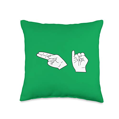 ASL Apparel by KD ASL American Sign Language Gift Finger Spell Deaf Man