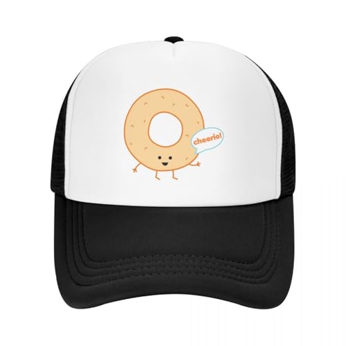 YERTYIJH ¡Cheerio clásico! by Queenie's Cards Gorra de béisbol Gorra de Sol Sombrero para niños Sombrero de Senderismo Golf Mujer Ropa de Golf Hombre Fresco