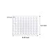 BUSOHA 350 PCS Clear Removable Sticky Adhesive Putty, Reusable Transparent Double Sided Round Nano Gel Mat for Wall, Metal, Glass, Ceramic, Wood