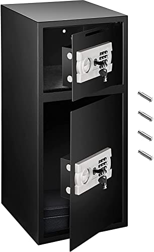 Armoire étanche ignifuge 2.6 pieds cubes coffre fort double porte pour bijoux