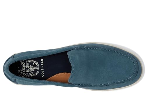 Cole Haan Cole Haan Men's Pinch Weekender Venetians, China Blue Suede/Ivory, 9.5-M US