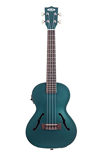 Kala KA-JTE-BKGN-CASE – Ukulélé Ténor électroacoustique + étui - Les Beatles, Paul McCartney, John Lennon, RIngo Starr, George Harrison Kala KA-JTE-BKGN-CASE - Ukulélé Ténor électroacoustique + étui