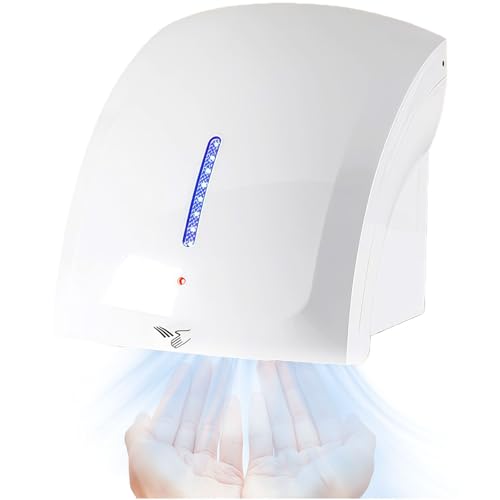 Sèche-mains automatique haute puissance pour toilettes publiques et bureau - 2