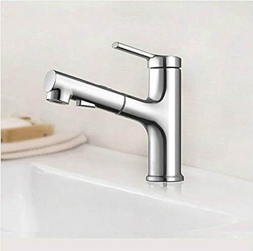 Grifo de lavabo extraíble ideal para lavarse el pelo y cepillarse los dientes cómodamente