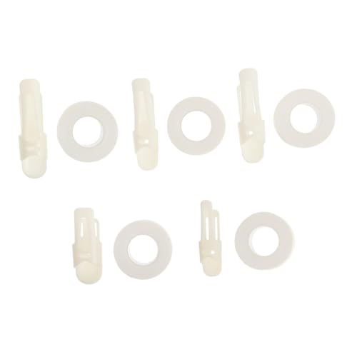 KOMBIUDA 5 Sets Guard Broken Brace Immobilizer Splint for Broken Fingers Hand Support Joint Protector Brace Splint Mallet Beige Abs Plastic