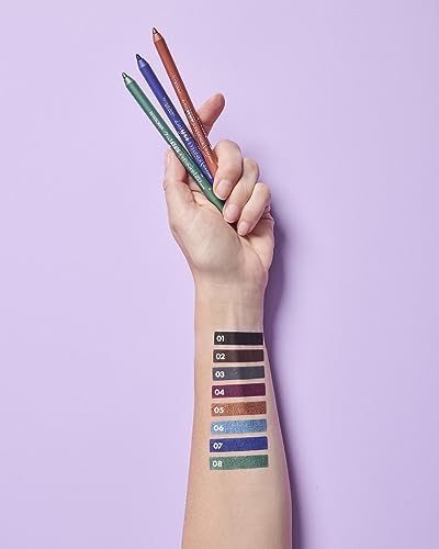 Deborah 2in1 Gel Eyeliner Waterproof N. 02 Brown 1.21 g miniatura 4