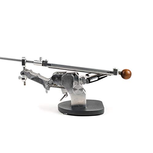 Tsprof Knife Sharpener - 'Blitz 360 Standard' |Precision Knife Sharpener System | 100% Steel And Ultra Strong Aluminum 7075-T6 Alloy | For All Types Of Knives | #TOP1