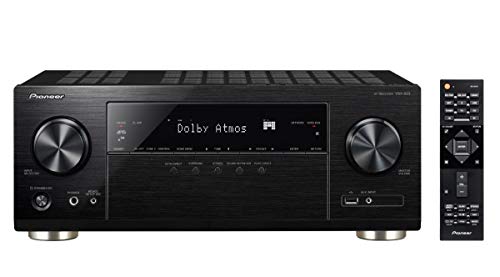 Bild zu Pioneer VSX-933(B) 7.2-Kanal Netzwerk AV Receiver (7x135 Watt, Streaming-Vollausstattung, Dolby Atmos und DTS:X, kompatibel mit 4K Ultra HD, HDR10, 3D Ready, UHD Video-Scaler, USB, HDMI) Schwarz