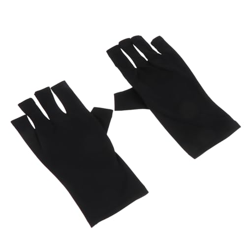 HAPINARY Lace Gloves Fingerless Uv Protection Gloves for Manicure Moisturizing Anti-uv Protection