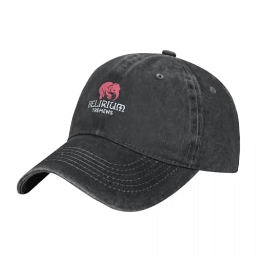 LYLQSSYS Bière Delirium Tremens Cowboy Chapeau Wild Ball Hat Gentleman Hat Ladies Cadeau pour Hommes