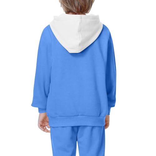 Boys Hoodies Cute Long Sleeve Oversized Hooded Neck Sweatshirts Color Block Shirts Casual Fall Hoodies Pockets Clothes4