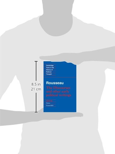 Rousseau: 'The Discourses' and Other Early Political Writings Hardback (Cambridge Texts in the History of Political Thought)