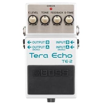 BOSS Tera Echo TE-2 ギターエフェクター Amazon | BOSS Tera Echo TE-2 | ディレイ・リバーブ | 楽器