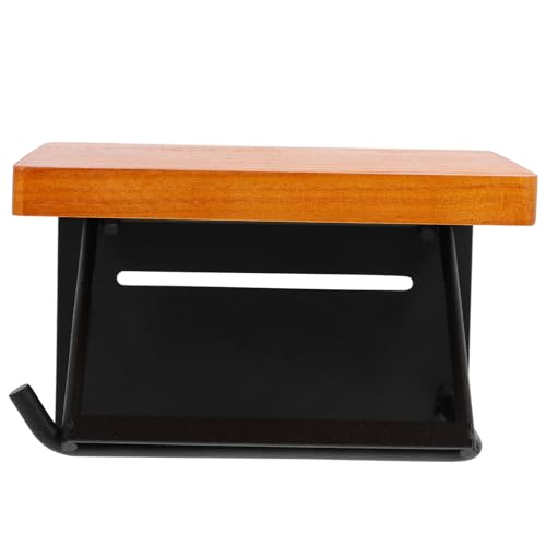 BUGUUYO Porte Rouleau Papier Toilette Pied et Support Multifonctionnel avec Rangement Téléphone Design Minimaliste pour Salle de Bain Moderne