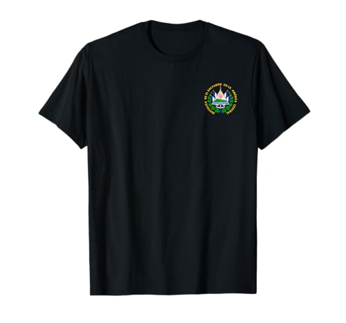 Bandera DE EL Salvador Escudo Camiseta