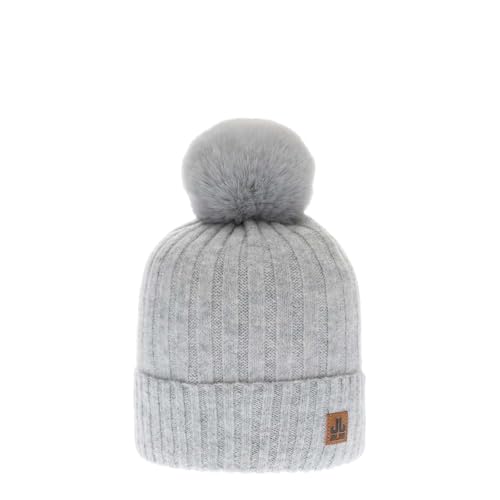 Bonnet en fil recyclé Golden Gate avec Pom Pon en maille premium