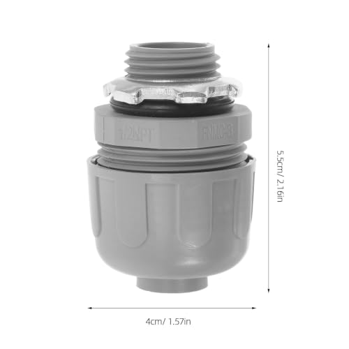 Conector de cables eléctricos estanco contra el clima y fluidos de 1/2" 3