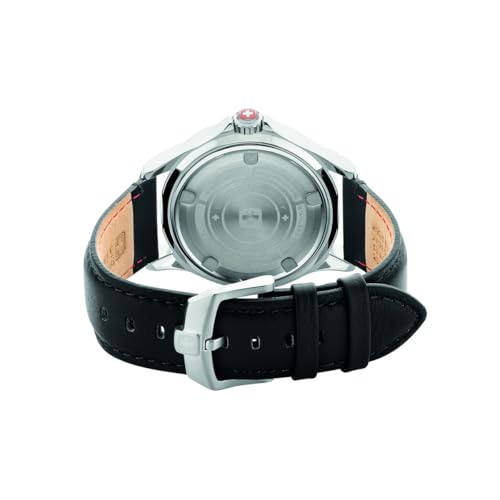Image of Swiss Military Hanowa Flagship X Black Dial Watch for Men - SMWGB2100606