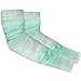 Green Stripes Texture UV Sun Protection Arm Sleeves, Gradient Gardening Sleeves with Thumb Hole Farm Cooling Arm Sleeves for Women Men