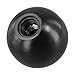 Handle Ball Nut for Machine Tools, Threaded Fastening Knob with Iron Core and Handle – Industrial Fastener for Lathe, Woodworking & Mechanical Equipment(M10-30bakelite black)