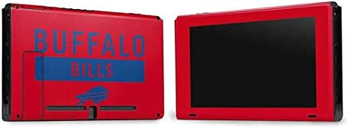 Skinit Decal Gaming Skin Compatible with Nintendo Switch Bundle - Officially Licensed NFL Buffalo Bills Red Performance Series Design