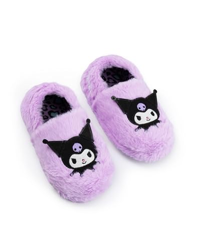 Ya en mundofriki.es: Hello Kitty Pantuflas moradas sin cordones Kuromi para niñas | Calzado suave y esponjoso para interiores | Comodidad con diseño de personaje de dibujos animados para estar en casa y jugar