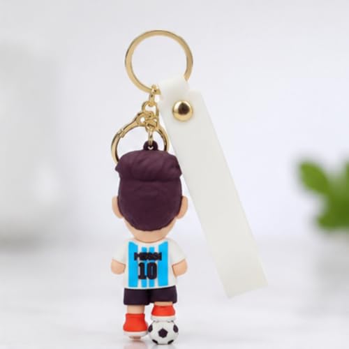 Image of Cute 3D Keychain | Keyring & Quirky Bag Charm | Hard Silicone, Unbreakable | Travel Essential | Kids Friendly | Strap & Bag Hook