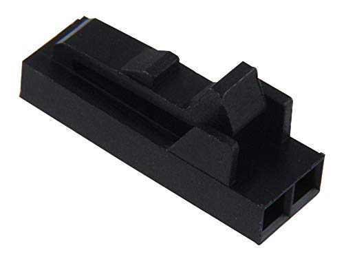 AMP Industries 104257-1 Connector Housing AMPMODU MTE Series Receptacle 2 Positions 2.54 mm MTE Contacts New Lot Quantity-30