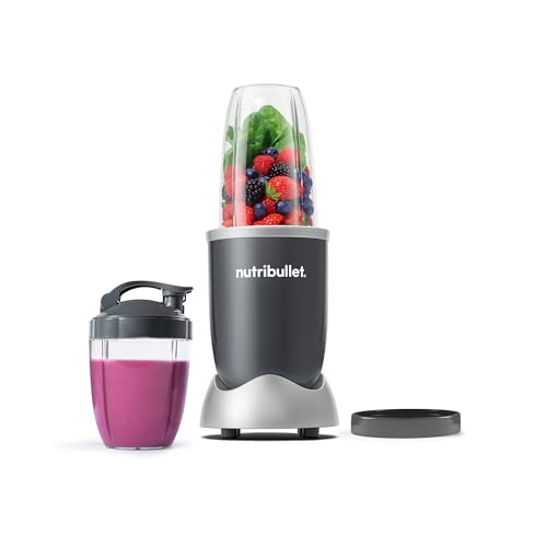 Comparison: Best Nutribullet For Smoothies 2 nutribullet Personal Blender for Shakes, Smoothies, Food Prep, and Frozen Blending, 24 Ounces, 600 Watt, Gray, (NBR-0601)