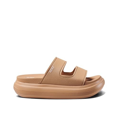 Image of REEF Cushion Bondi 2 Bar Women's Slide Sandal, Lightweight and Supportive Footbed, Water Friendly