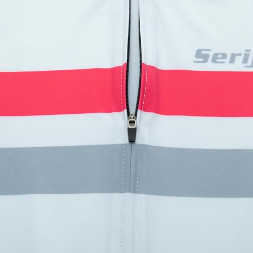 Serijoars Camiseta feminina de ciclismo de manga curta para bicicleta de estrada MTB tops verão espo