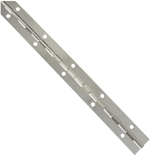 National Hardware N265-371 V570 Continuous Hinge in Nickel,1-1/16