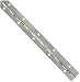 National Hardware N265-371 V570 Continuous Hinge in Nickel