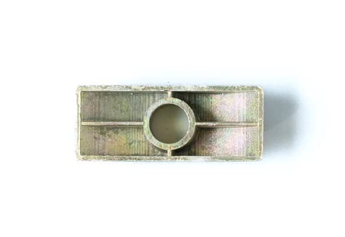 H-BOLT Bed & Furniture Nuts and Washers - Many Sizes and Designs Available (10, M6 Half Moon Washer), Blue-Zinc - Image 2