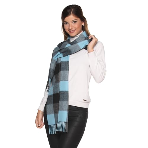 Luxury 100% Pure Peruvian Soft Baby Alpaca Reversible Wool Scarf for Men & Women - Variety of Colors2