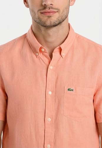 Chemise manches courtes Lacoste CH5699 UI2 Miami en coton - 3