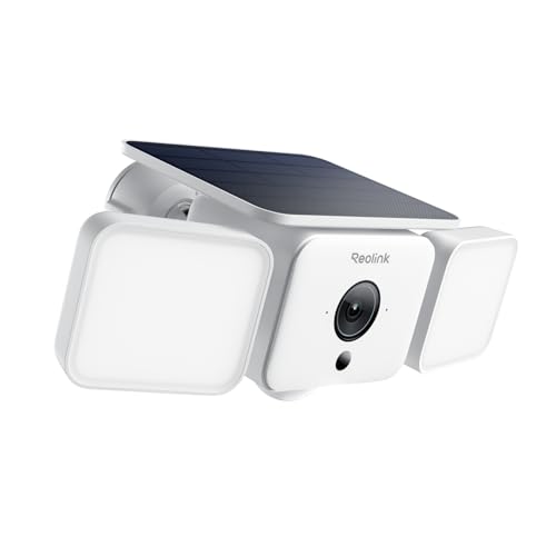 Reolink Cámara de Seguridad, inalámbrica para Exteriores con resolución 2K y ángulo de visión de 150°, Foco de hasta 1000 LM con Sirena, detección IA/PIR, visión Nocturna a Color, Wi Fi 6 y IP66