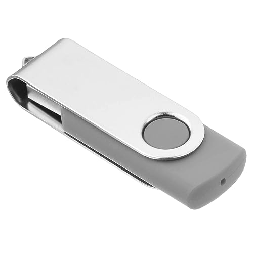 Image of 1GB USB Flash Drive 1PCS EASTBULL USB 2.0 Drive Swivel USB Stick Memory Stick Metal Pen Drive (Grey)
