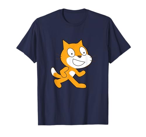 Camiseta oficial de gato mascota con lenguaje de programación para rascar Camiseta