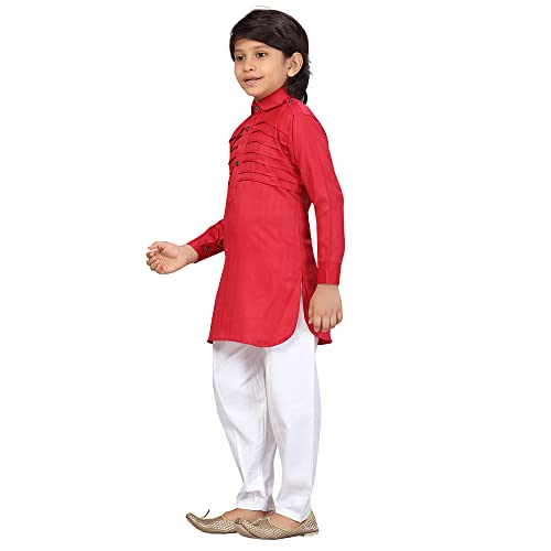 Image of Hopscotch Cotton Boy's Ethnic Sets