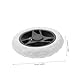 VOSAREA 2pcs Wheeled Cart Accessories Sports Car Wheel Laundry Cart Wheel Shopping Replacement
