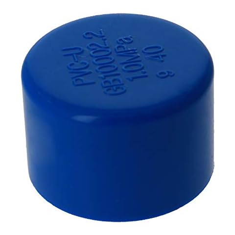 MroMax - Tapas de tubo de PVC de 40 mm, 10 unidades Cover