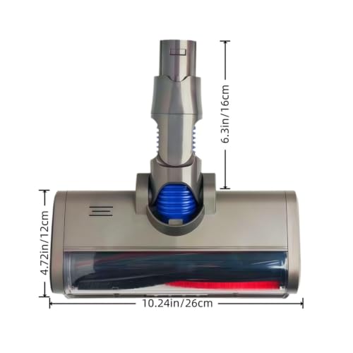 Détection poussière Dyson V6 DC62 grâce à la tête LED blanche active - 4