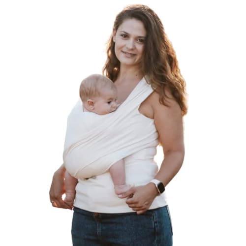 Amarsupiel - Amarsupiel - Écharpe de Portage Bébé T-Shirt - Porte-Bébé Ergonomique et Évolutif pour Nouveau-né - Allaitement Facile - Certifié Oekotex - De 2,5kg à 9kg