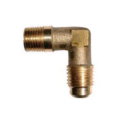 Raccordo Curva In Ottone 1/4" Sae X 1/4" Npt Maschio/Maschio
