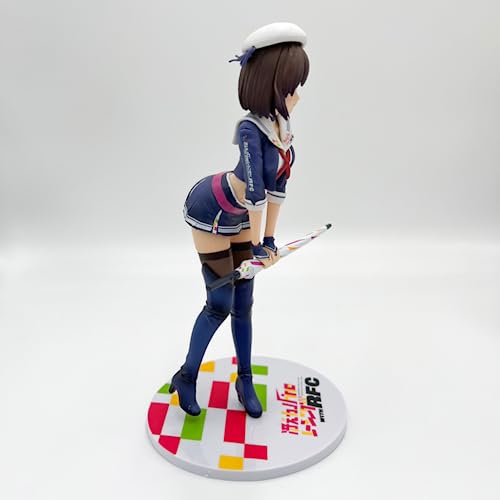 22Cm Anime Figure Megumi Kato Racing Sexy Action Figure Figurine Toys #TOP2
