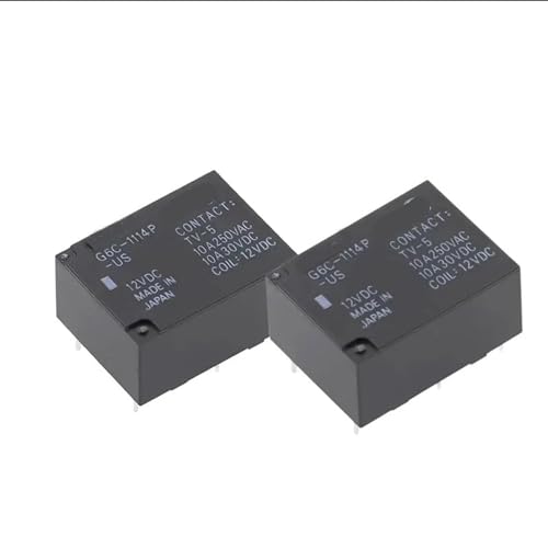 Relé G6C-1114P-US 5V para proyectos de automatización y placas impresas